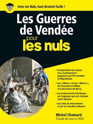 cover image of Les Guerres de Vendée pour les Nuls